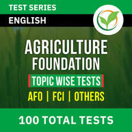 2500 Agriculture Questions for FCI, IBPS AFO & State Agriculture Exams 2022 | Agriculture Foundation Test Series by Adda247